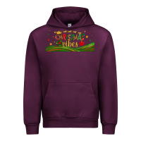 Mauve Wine christmas vibes libbey glass Urban Hoodie - BundleAndBundleShop