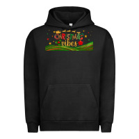 Pigment Black christmas vibes libbey glass Urban Hoodie - BundleAndBundleShop