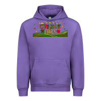 Tulip christmas vibes libbey glass Urban Hoodie - BundleAndBundleShop