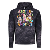 Cloud Black easter  with my gnomies Vintage Hoodie - MaliasSmallBusiness
