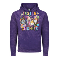 Cloud Purple easter  with my gnomies Vintage Hoodie - MaliasSmallBusiness