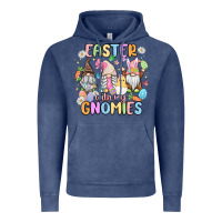 Easter  With My Gnomies Vintage Hoodie | Teevron