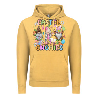 Vintage Mustard easter  with my gnomies Vintage Hoodie - MaliasSmallBusiness