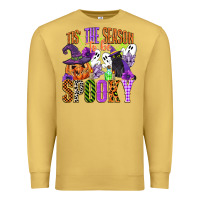 Antique Gold tis the season to be spooky Premium Sweatshirt - CowGirlArtShop