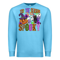 Ocean Blue tis the season to be spooky Premium Sweatshirt - CowGirlArtShop