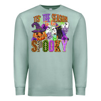 Seafoam tis the season to be spooky Premium Sweatshirt - CowGirlArtShop