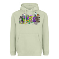 Matcha nurse mardi gras Heavyweight Hoodie - CowGirlArtShop