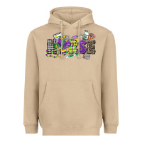 Mushroom nurse mardi gras Heavyweight Hoodie - CowGirlArtShop
