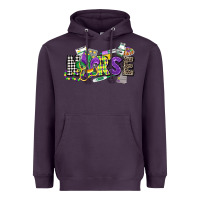 Plum nurse mardi gras Heavyweight Hoodie - CowGirlArtShop