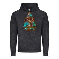 Vintage Arctic turquoise cowhide arrowhead Vintage Hoodie - Jasminsmagicworld