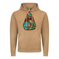 Vintage Camel turquoise cowhide arrowhead Vintage Hoodie - Jasminsmagicworld