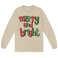 Mushroom merry and bright Long Sleeve Tee - MaliasSmallBusiness