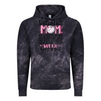 Cloud Black volleyball mom Vintage Hoodie - MaliasSmallBusiness