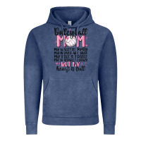 Vintage Denim volleyball mom Vintage Hoodie - MaliasSmallBusiness