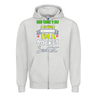 Dove Grey Rocket Scientist Why I m Hot Gift Zipper Hoodie - Bettercallsaul