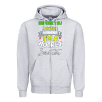 Heather Grey Rocket Scientist Why I m Hot Gift Zipper Hoodie - Bettercallsaul