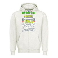 Oatmeal Heather Rocket Scientist Why I m Hot Gift Zipper Hoodie - Bettercallsaul