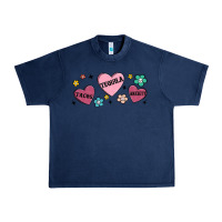 Navy tacos tequila anxiety Urban Heavy Tee - MaliasSmallBusiness