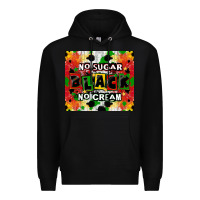 Black no sugar no cream black tumbler Premium Hoodie - CowGirlArtShop