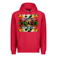 Cardinal no sugar no cream black tumbler Premium Hoodie - CowGirlArtShop