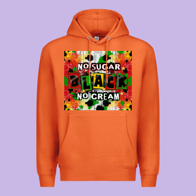 No Sugar No Cream Black Tumbler Premium Hoodie Designed By Cowgirlartshop