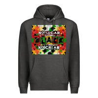 Charcoal Heather no sugar no cream black tumbler Premium Hoodie - CowGirlArtShop