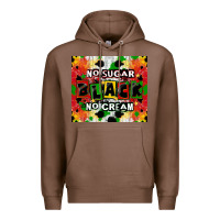 Chestnut no sugar no cream black tumbler Premium Hoodie - CowGirlArtShop