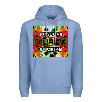 Colony Blue no sugar no cream black tumbler Premium Hoodie - CowGirlArtShop