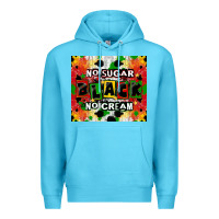 Ocean Blue no sugar no cream black tumbler Premium Hoodie - CowGirlArtShop