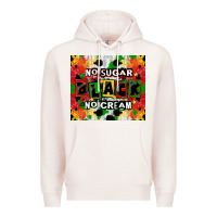 Pale Pink no sugar no cream black tumbler Premium Hoodie - CowGirlArtShop
