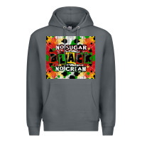 Rock no sugar no cream black tumbler Premium Hoodie - CowGirlArtShop