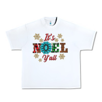 White it's noel y'all Urban Heavy Tee - AdoDesignShop