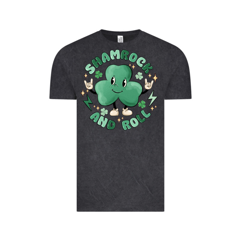 Shamrock And Roll Vintage Tee by MaliasSmallBusiness | Teevron