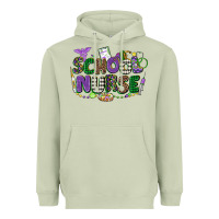 Matcha school nurse mardi gras Heavyweight Hoodie - CowGirlArtShop