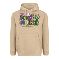 Mushroom school nurse mardi gras Heavyweight Hoodie - CowGirlArtShop