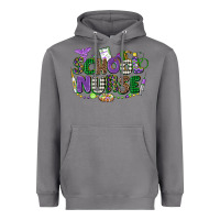 Storm school nurse mardi gras Heavyweight Hoodie - CowGirlArtShop