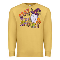 Antique Gold stay spooky Premium Sweatshirt - CowGirlArtShop