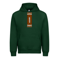 Forest Green american football with leopard pen wraps Urban Hoodie - BundleAndBundleShop