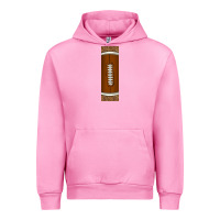 Fuchsia Pink american football with leopard pen wraps Urban Hoodie - BundleAndBundleShop