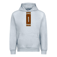 Heather Grey american football with leopard pen wraps Urban Hoodie - BundleAndBundleShop