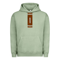 Pigment Oil Green american football with leopard pen wraps Urban Hoodie - BundleAndBundleShop