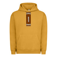 Pigment Peanut Butter american football with leopard pen wraps Urban Hoodie - BundleAndBundleShop