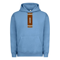 Pigment Pebble Blue american football with leopard pen wraps Urban Hoodie - BundleAndBundleShop