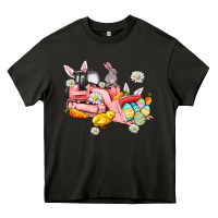 Asphalt easter excavator Heavy Core Tee - AdoDesignShop