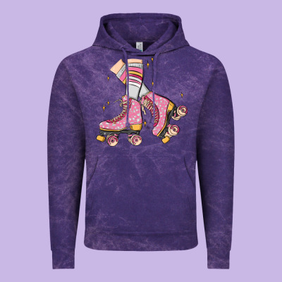 Skate Vintage Hoodie Designed By Maliassmallbusiness