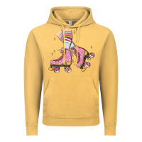 Vintage Mustard skate Vintage Hoodie - MaliasSmallBusiness