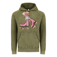 Vintage Olive skate Vintage Hoodie - MaliasSmallBusiness