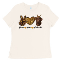 Bone peace love labrador Ladies Tee - RanaPortraitStore