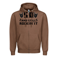 Chestnut 50 Birthday Rock Zipper Hoodie - Bettercallsaul