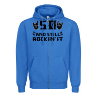 True Royal 50 Birthday Rock Zipper Hoodie - Bettercallsaul
